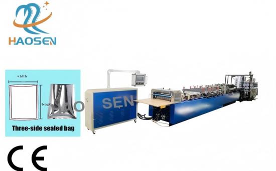 HSSABF-700 Three Side Sealing Bag Making Machine