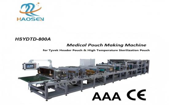 Tyvek Medical Pouch Making Machine