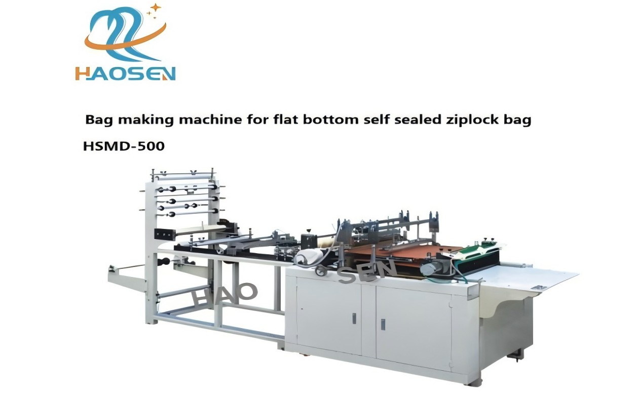 ziplock self seal bag making machines